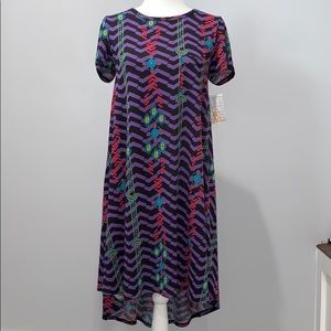 LuLaRoe Carly High-Low Dress Size XS